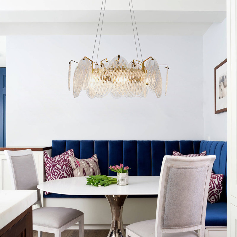 Lustre en cristal 8 lumières