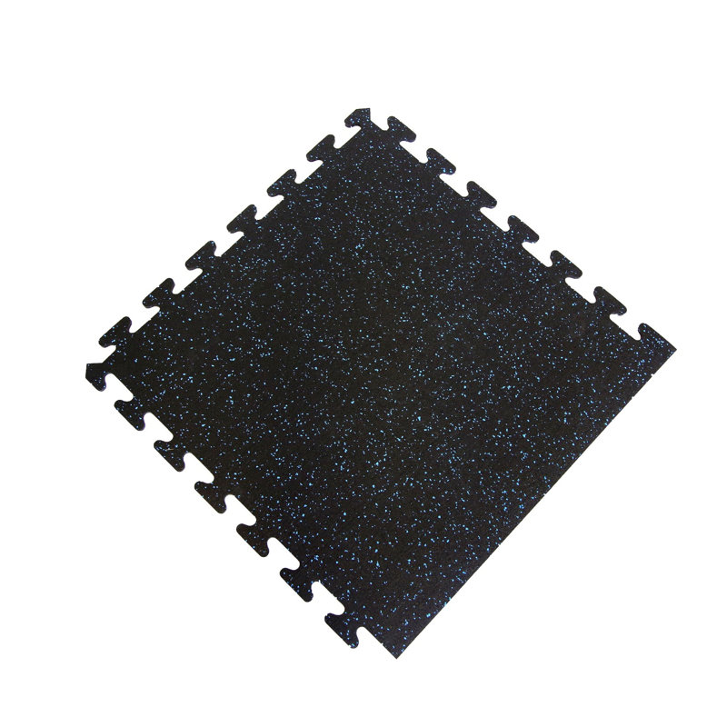Carreaux de caoutchouc 5/16 po flex interlocking