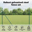 Vidaxl Fence With Posts PVC-Coated Steel-116798007-116798010