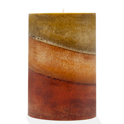 Cinnamon Apple Crisp Scented Pillar Candle