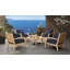 Chaise de patio d'extérieur à siège profond Somerset-1963818631