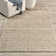 Herringbone Jute / Sisal Area Rug in Beige