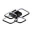Hessville 4-Light  58cm LED Flush Mount Ceiling Light-1278297095-1330679007