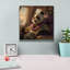  «Panda Holiday To Hawaii» par Ann Klee, art mural sur toile, 12 po x 12 po-1050276764