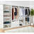 Kalinikos Freestanding Walk in Wood Closet System-1865367181