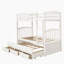 Lit superposé avec rail de sécurité avec lit gigogne avec tiroirs Teens Roomguest Room Furnitureold SKU: LPAAK-1529344125