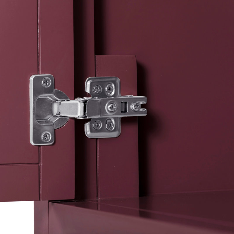 Alana 36 in. Single Sink Bathroom Vanity in Burgundy Red with Top, Alluring Quartz, 49"