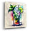 «Mojito Cocktail Watercolor» par Rey Klimt, art mural acrylique-312893003