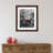 Domonica Brown Picture Frame with Mat-646581884