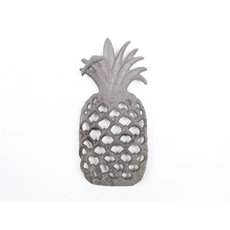 Extrait d’ananas en fonte, Gris