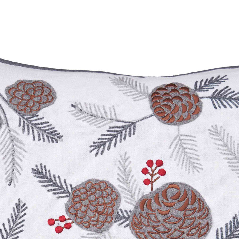 Pinecone & Berries Pillow