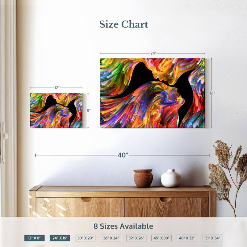 Avery Abstract Affection, H 16 po x l 24 po