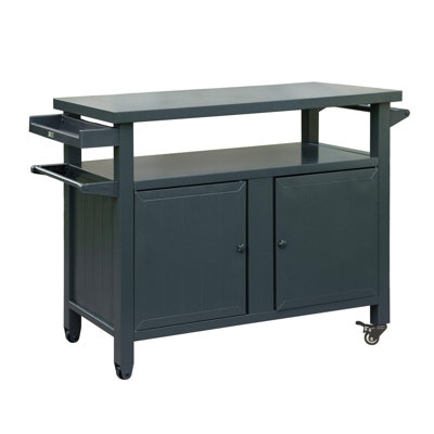 Armoire de rangement pour barbecue avec roulettes, table de barbecue pour l'extérieur