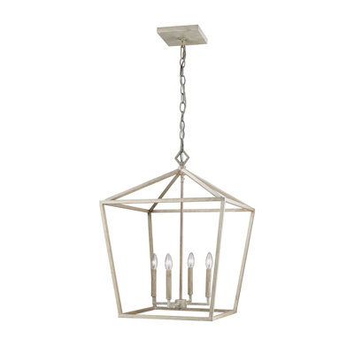 Poisson 4 - Light Dimmable Lantern Geometric Chandelier