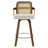Upholstered Cane Back Counter & Bar Stool With Armrest-2104072120-2093350871-2093350866