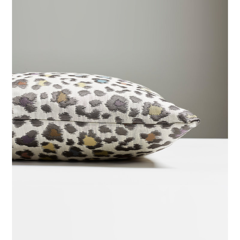 Rosette Square Pillow Cover & Insert, Haze