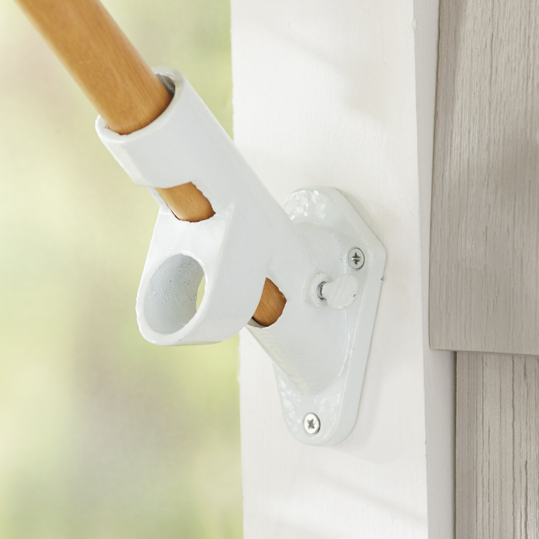 Stapleton 2-Position Cast Iron Bronze House Flag Bracket Arlmont & Co.