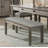 6Pc Dining Set Table W 6X Drawers