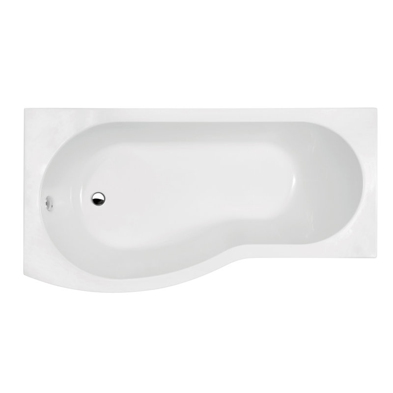 x 900mm Mounting / Installation Required Soaking Acrylic Bathtub, Left, 1495mm L x 900mm L