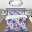 Literie à motif floral exquis mauve-548419702
