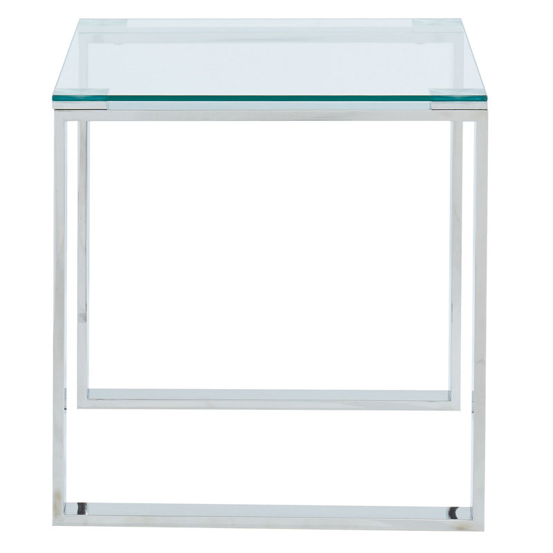 Table d'appoint Kevin en argent