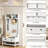 Multifunctional Design Entryway Hall Tree,Chic Hall Tree,Sturdy Coat Rack Stand