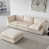 100 % polyester beige est en rupture de stock
