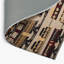 Tapis intérieur et extérieur brun Transport-1363403868