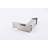 Waterfall Spout Bathroom Sink Faucet, Stainless Steel 304, Single Lever, Brushed Nickel, Quick And Convenient, Hot Cold Faucet With Effect, Handle, Fine Water Stream,