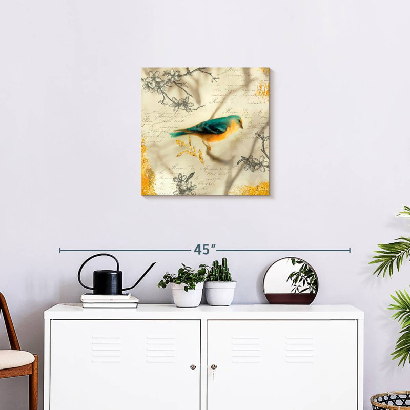 Brampt Backyard Birds I, 20" H x 20" W