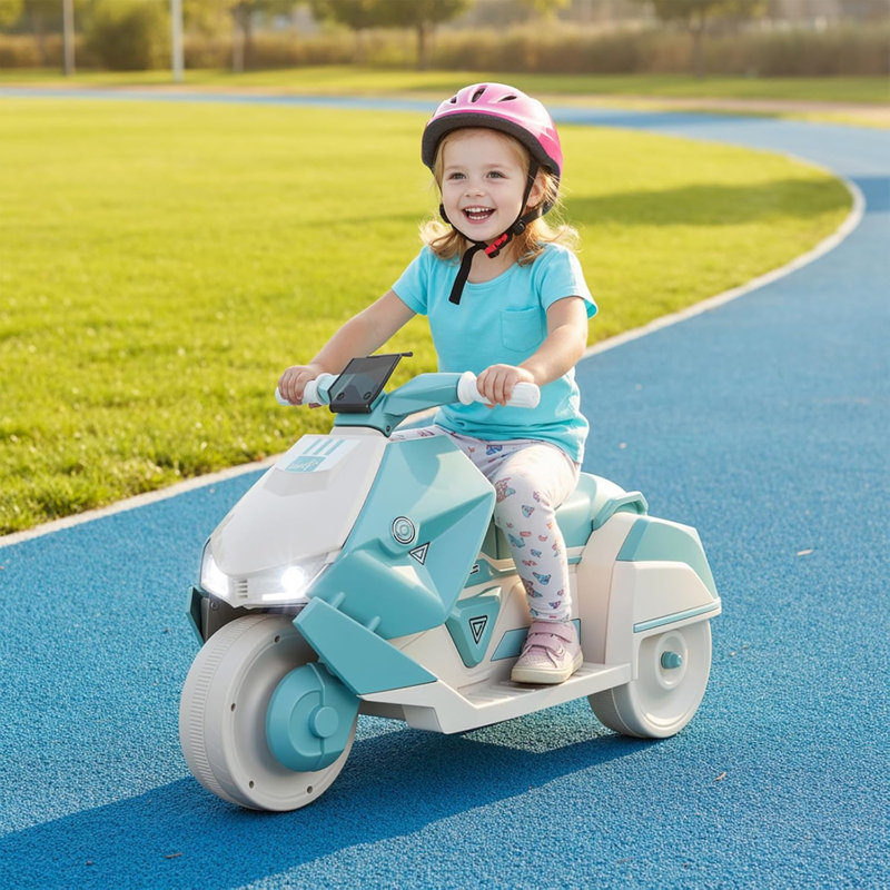 LIFERUN Battery Powered Ride On, Green