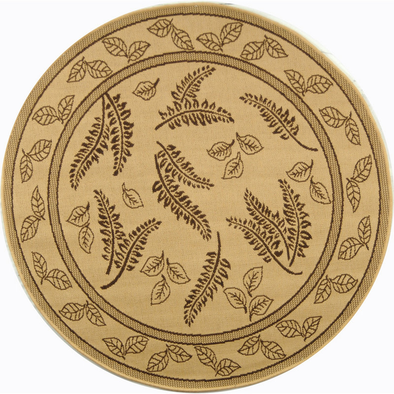Herefordshire Performance Oriental Rug, Round 6'7"