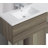 42" Wall-Mounted Bathroom Vanity