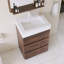 Meuble-lavabo simple autoportant 24 po avec lavabo blanc uni-2034838824-2034838828-2034838830