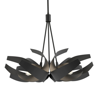 Lustre géométrique unique à 6 lumières Corona