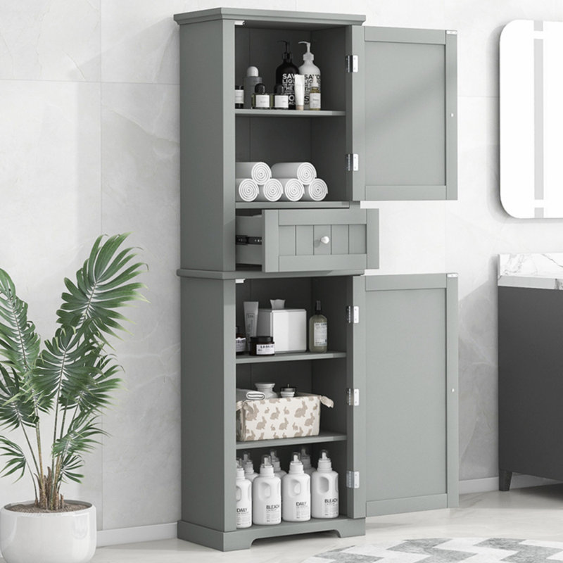 Zayon Accent Cabinet, Gray