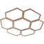 Médaillon de plafond 20 po x 8 1/2 po x P 8 po Florin-63411859-63411862