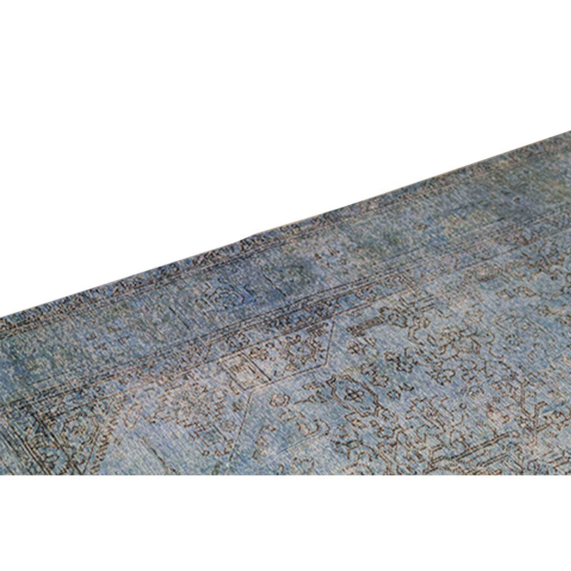 Ziegler Hand-Knotted High-Quality Blue Area Rug