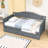 Niesha Twin Size Wooden Daybed with Trundle-30844712