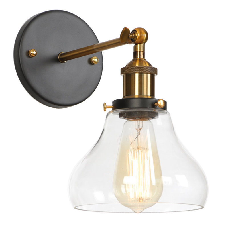 Crafton Iron Swing Arm Sconce