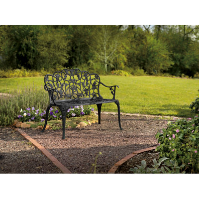 Grapevine Aluminum Garden Bench