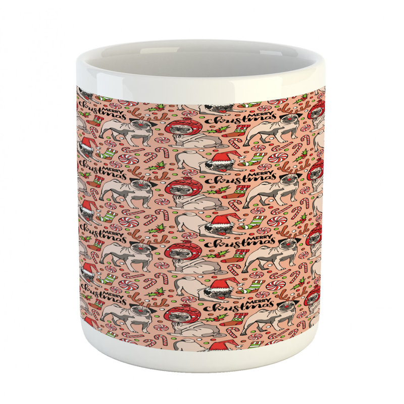 Grande tasse à café carlin