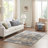 Tiled Border Area Rug
