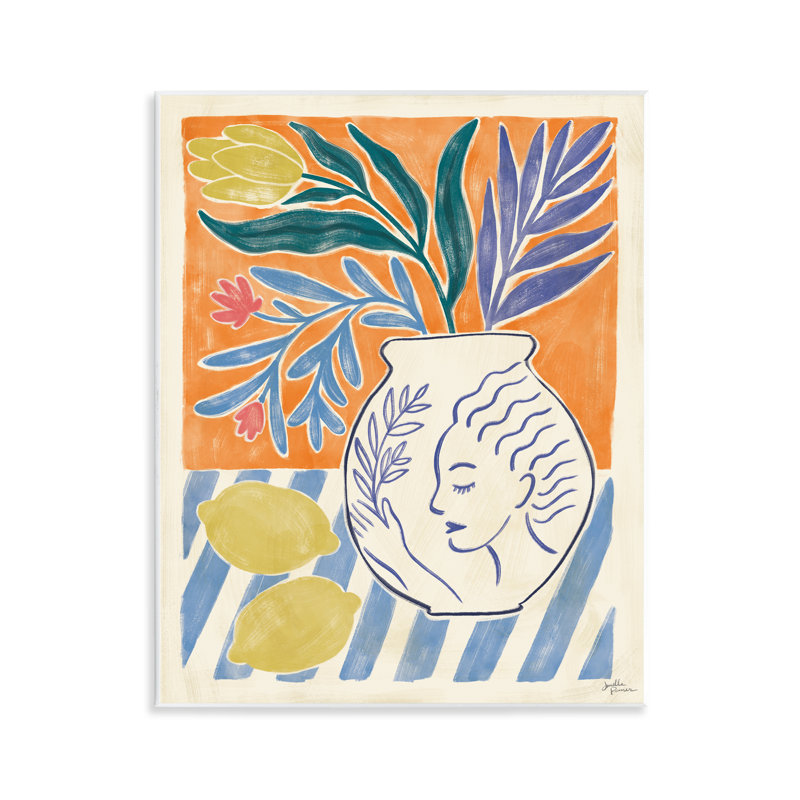 "Chypre et citrons", art mural de Janelle Penner