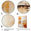 «Glam Orange Beige Collage II», art mural encadré-1270943709-1270943711