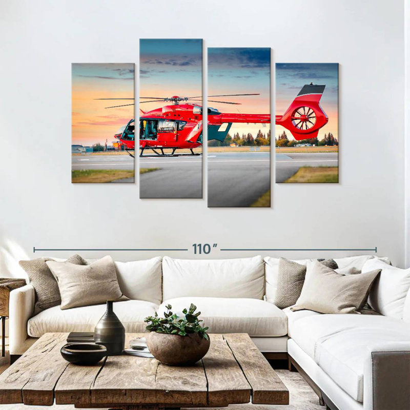 Mehar Red Helicopter