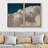 " SIGNLEADER Framed Canvas Print Wall Art Set Pastel White Cloud Navy Blue Sky Landscape Nature Wilderness Photography Modern Art Scenic Colorful For Living Room, Bedroom, Office " 2 - Pieces-73883049-73883051