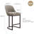 Barrelback Stool with Linen Seat and Metal Base-1246237450-1259001150-1246237444