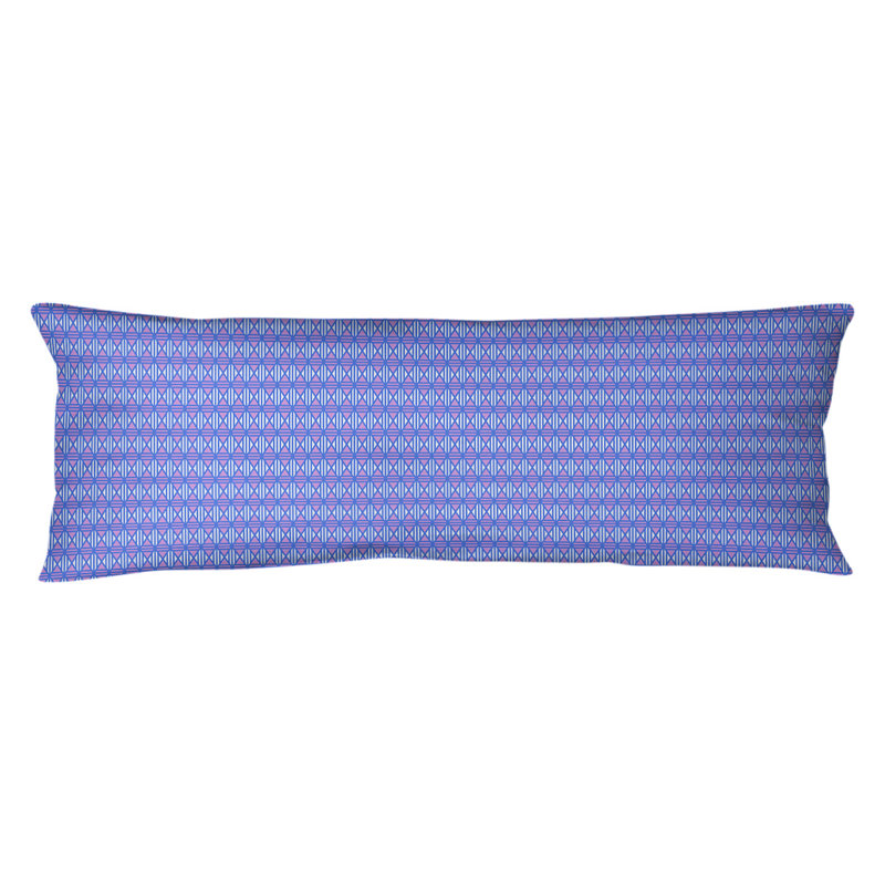 Coussin lombaire Katelyn Elizabeth, Mauve, Bourre en polyester, Microfibre