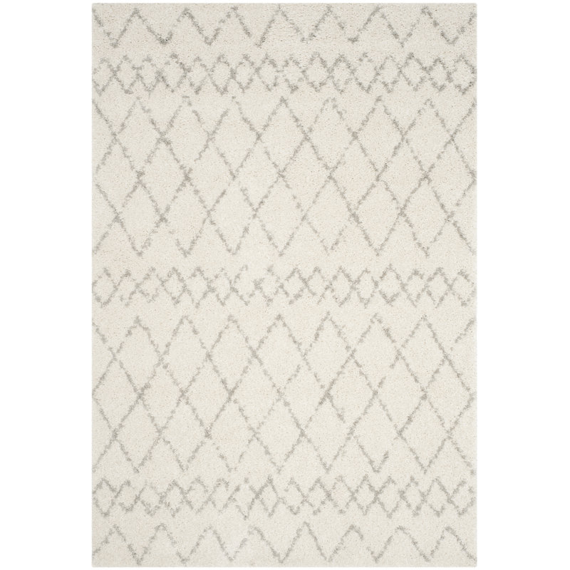 Vladimir Geometric Hand Woven Area Rug, Rectangle 155 x 229 cm